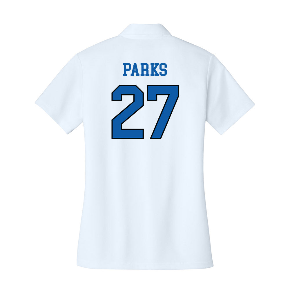 UNC Asheville - NCAA Baseball : Tyler Parks - Women's Activewear Polo Shirt-1