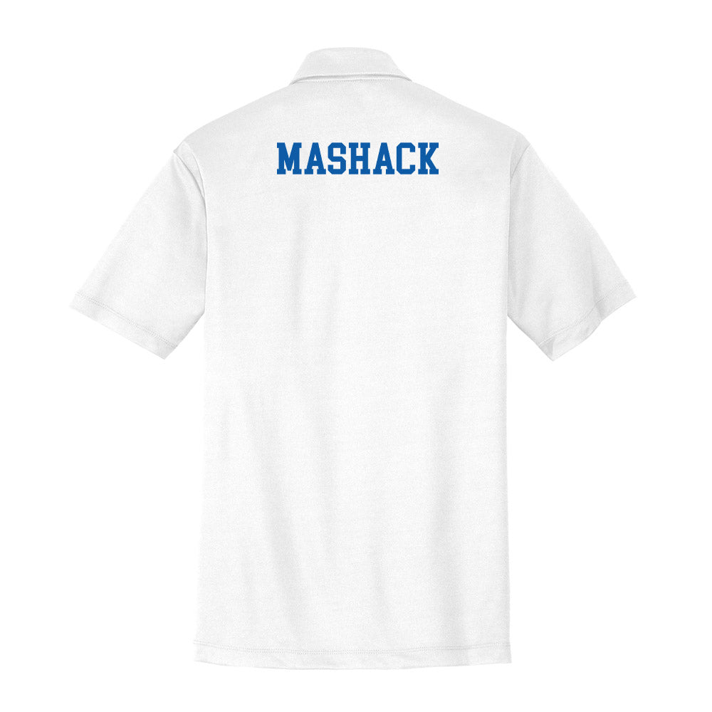 UNC Asheville - NCAA Men's Track & Field : Demarcus Mashack - Activewear Polo Shirt-1