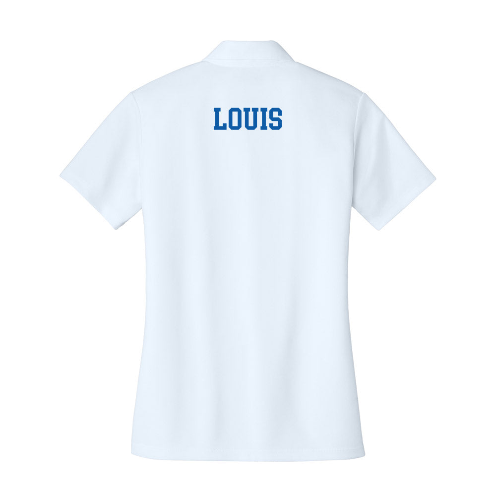 UNC Asheville - NCAA Men's Track & Field : Jeremiah Louis - Women's Activewear Polo Shirt-1