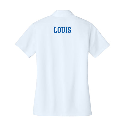 UNC Asheville - NCAA Men's Track & Field : Jeremiah Louis - Women's Activewear Polo Shirt-1