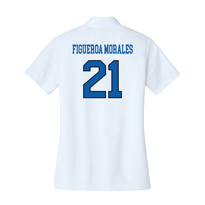 UNC Asheville - NCAA Men's Soccer : Emilio Figueroa Morales - Women's Activewear Polo Shirt-1