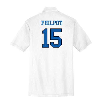UNC Asheville - NCAA Women's Volleyball : Olivia Philpot - Activewear Polo Shirt-1