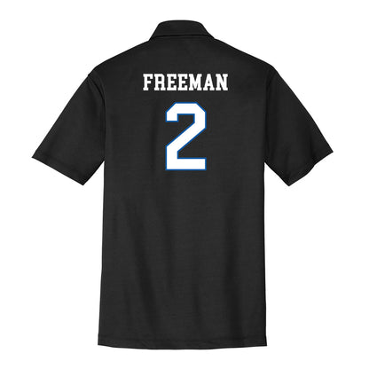 UNC Asheville - NCAA Women's Basketball : Jamaria Freeman - Activewear Polo Shirt-1