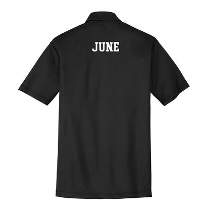 UNC Asheville - NCAA Men's Track & Field : Braelin June - Activewear Polo Shirt-1