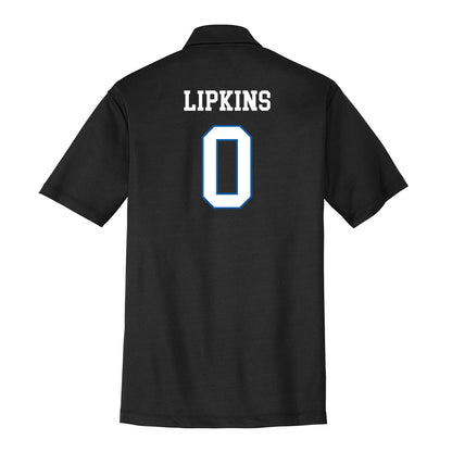 UNC Asheville - NCAA Men's Basketball : JaCorey Lipkins - Activewear Polo Shirt-1