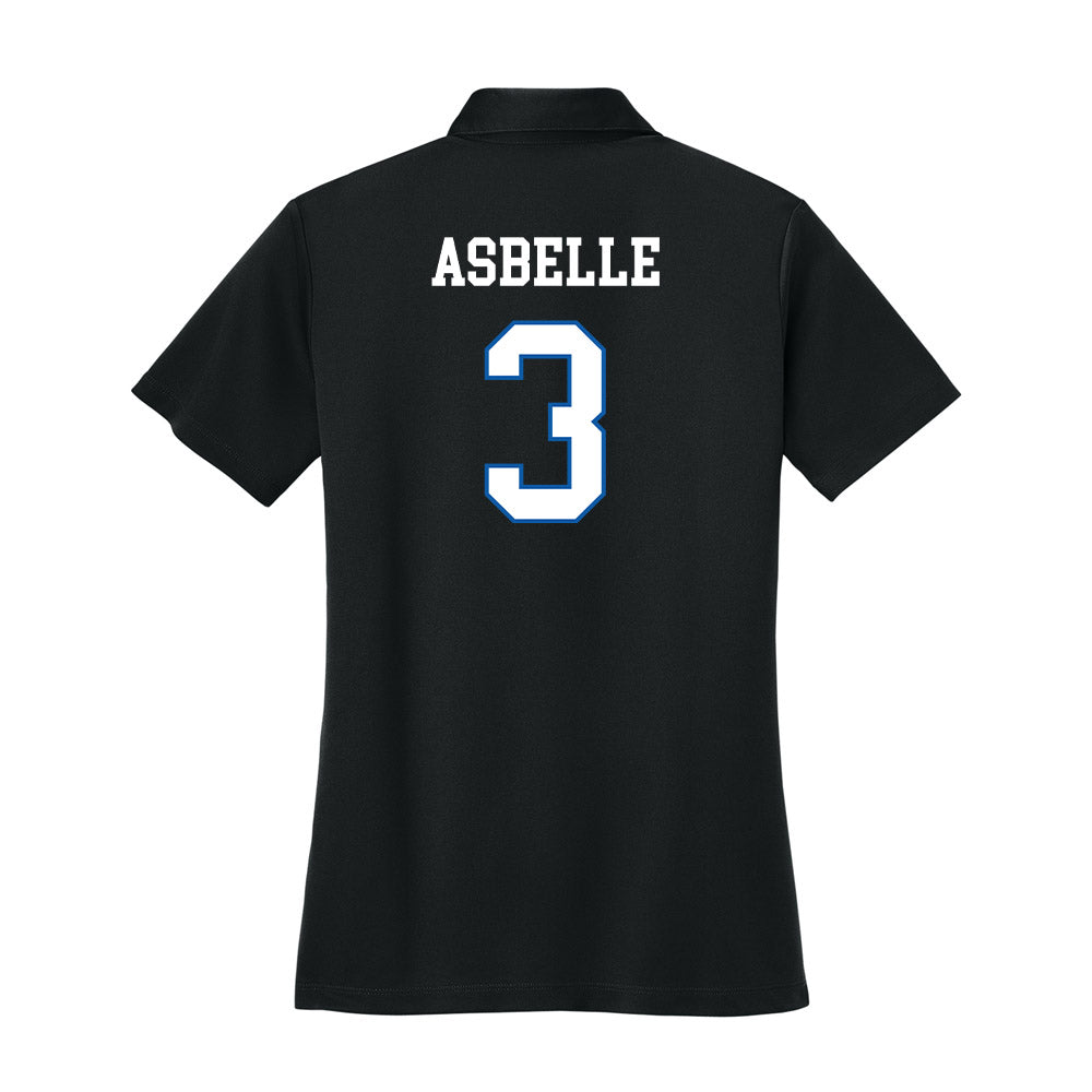 UNC Asheville - NCAA Women's Basketball : Niyonna Asbelle - Women's Activewear Polo Shirt-1