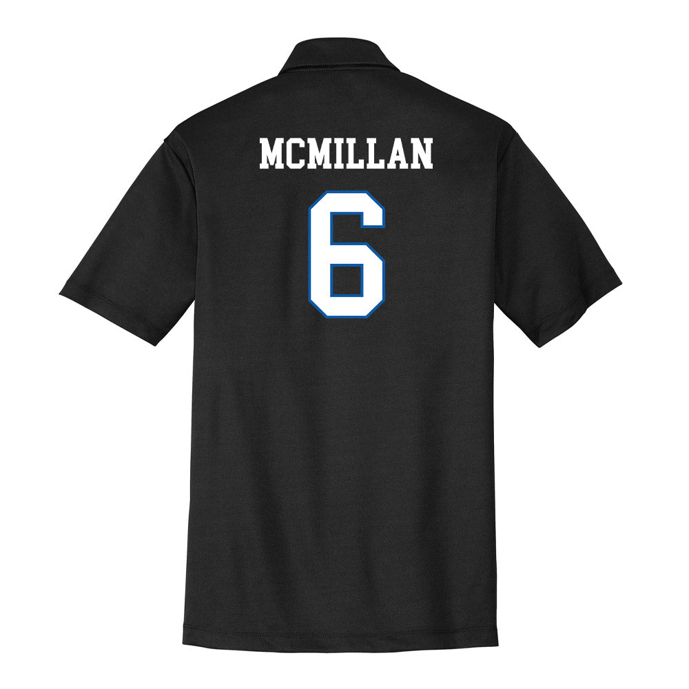 UNC Asheville - NCAA Women's Basketball : Kristen McMillan - Activewear Polo Shirt-1