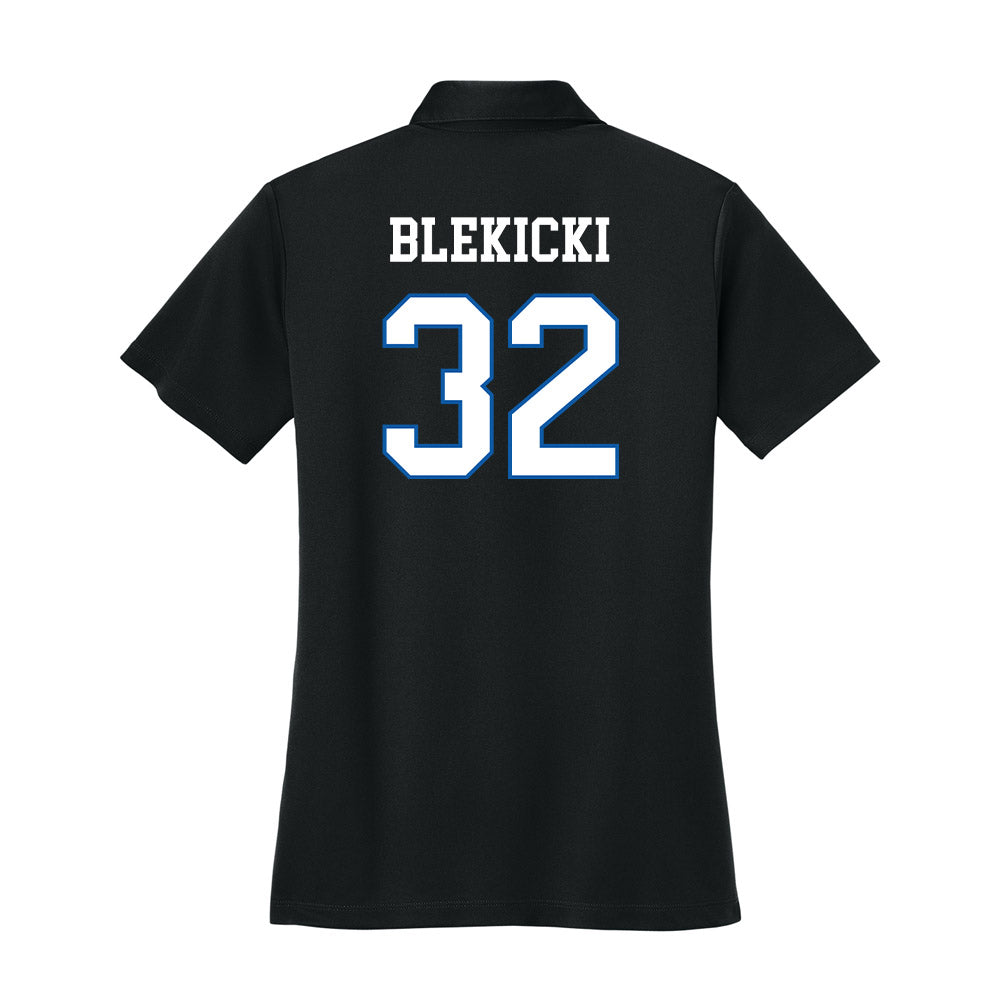UNC Asheville - NCAA Women's Soccer : Georgia Blekicki - Women's Activewear Polo Shirt-1