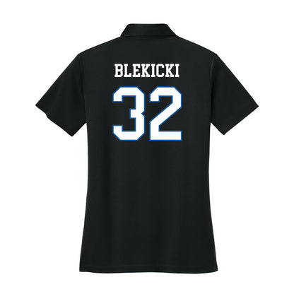 UNC Asheville - NCAA Women's Soccer : Georgia Blekicki - Women's Activewear Polo Shirt-1