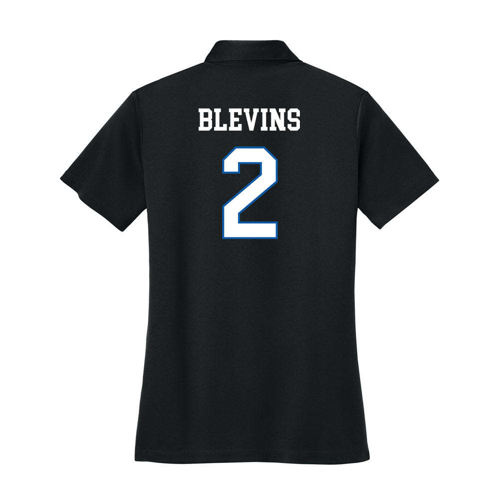 UNC Asheville - NCAA Women's Volleyball : Jessy Blevins - Women's Activewear Polo Shirt-1