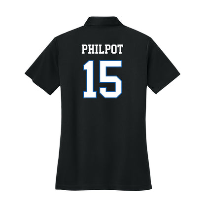 UNC Asheville - NCAA Women's Volleyball : Olivia Philpot - Women's Activewear Polo Shirt-1