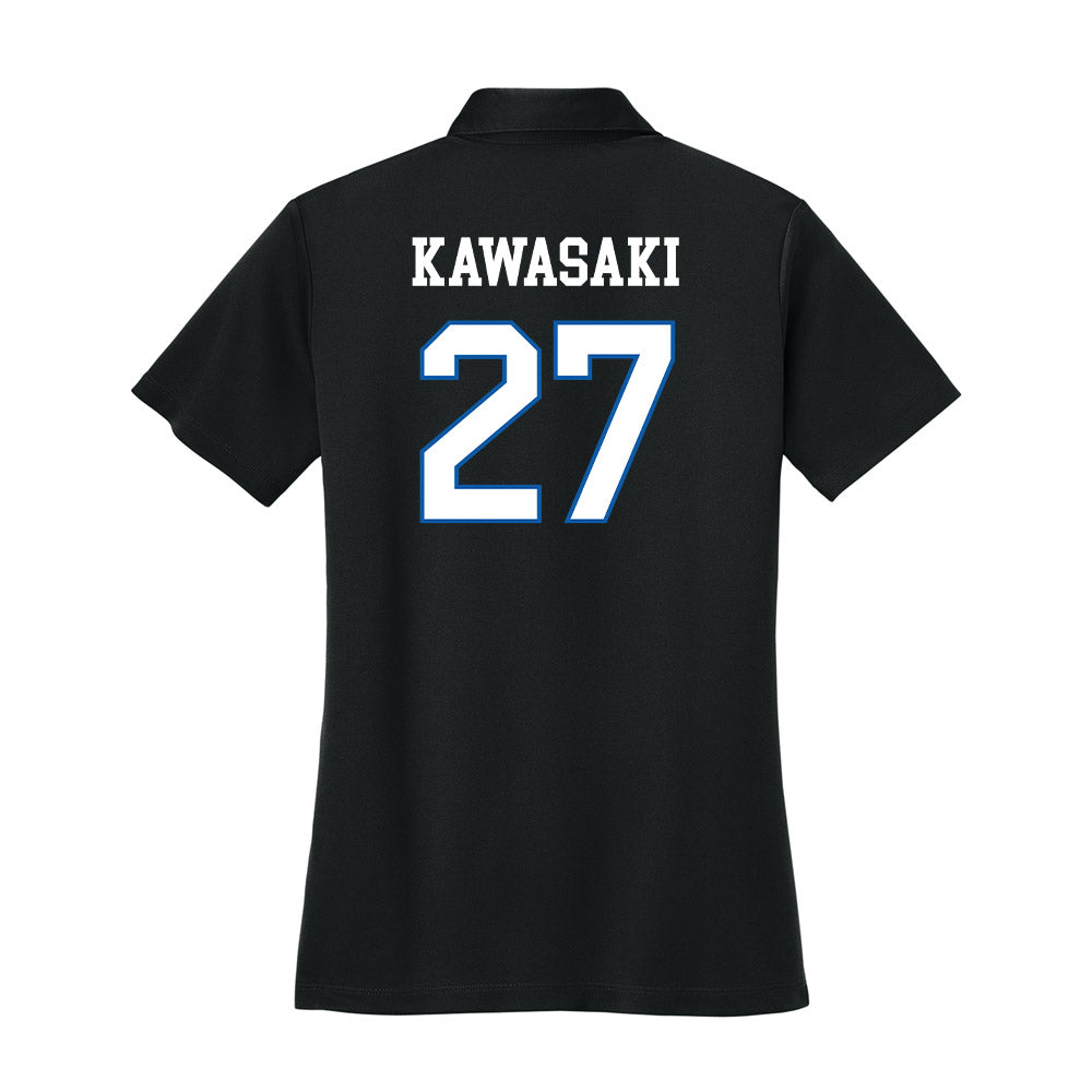 UNC Asheville - NCAA Women's Soccer : Nao Kawasaki - Women's Activewear Polo Shirt-1