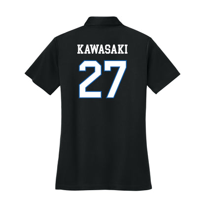 UNC Asheville - NCAA Women's Soccer : Nao Kawasaki - Women's Activewear Polo Shirt-1