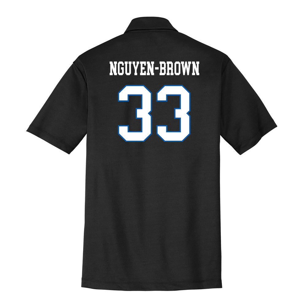UNC Asheville - NCAA Baseball : Daylinh Nguyen-Brown - Activewear Polo Shirt-1