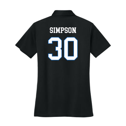 UNC Asheville - NCAA Women's Soccer : Olivia Simpson - Women's Activewear Polo Shirt-1