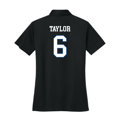 UNC Asheville - NCAA Men's Basketball : Kam Taylor - Women's Activewear Polo Shirt-1