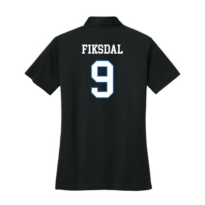 UNC Asheville - NCAA Men's Soccer : Brede Fiksdal - Women's Activewear Polo Shirt-1