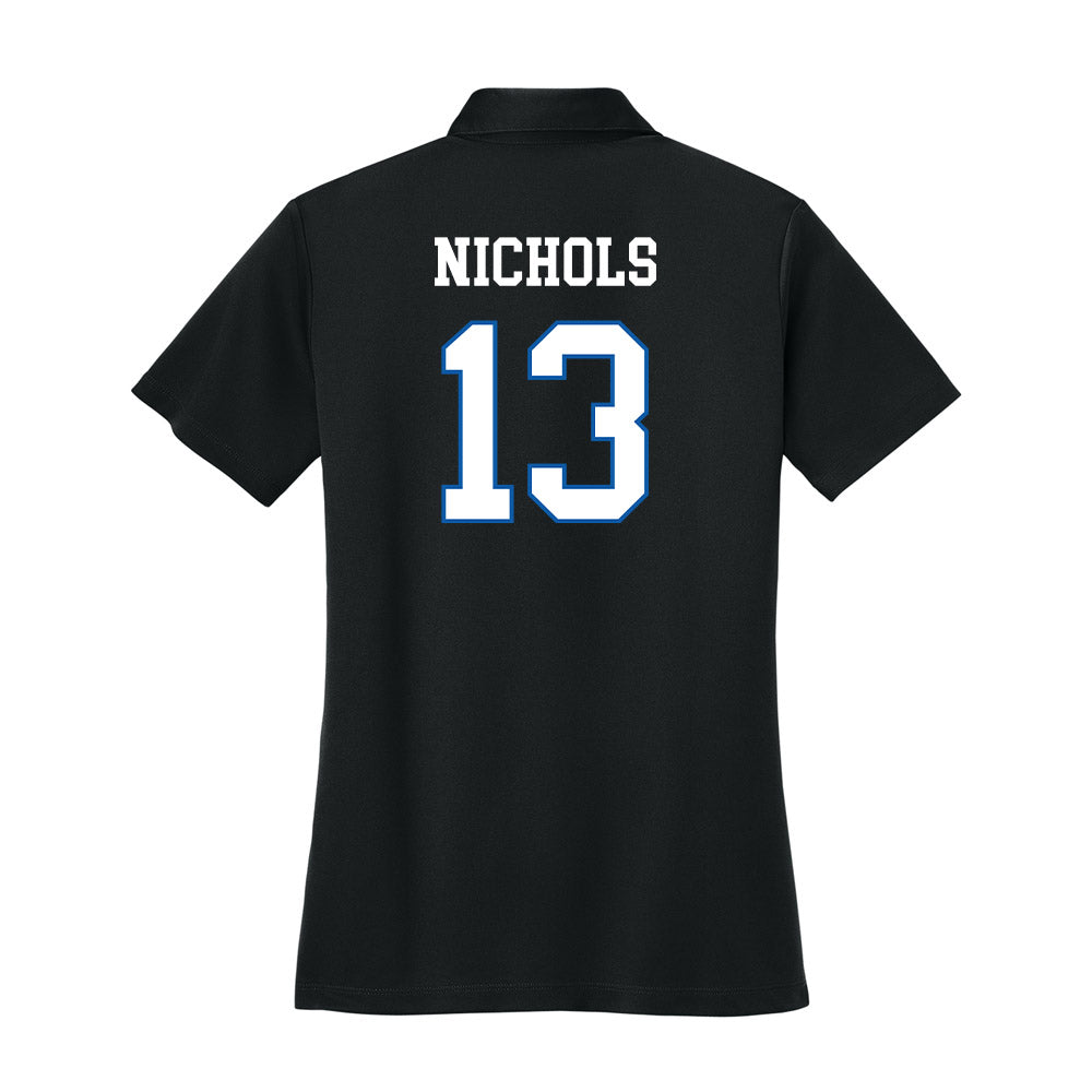 UNC Asheville - NCAA Women's Volleyball : Cadence Nichols - Women's Activewear Polo Shirt-1