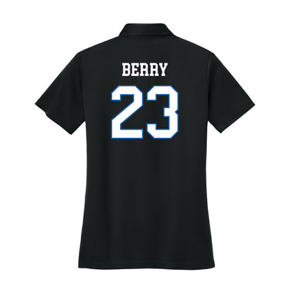 UNC Asheville - NCAA Women's Basketball : Tremiyah Berry - Women's Activewear Polo Shirt-1