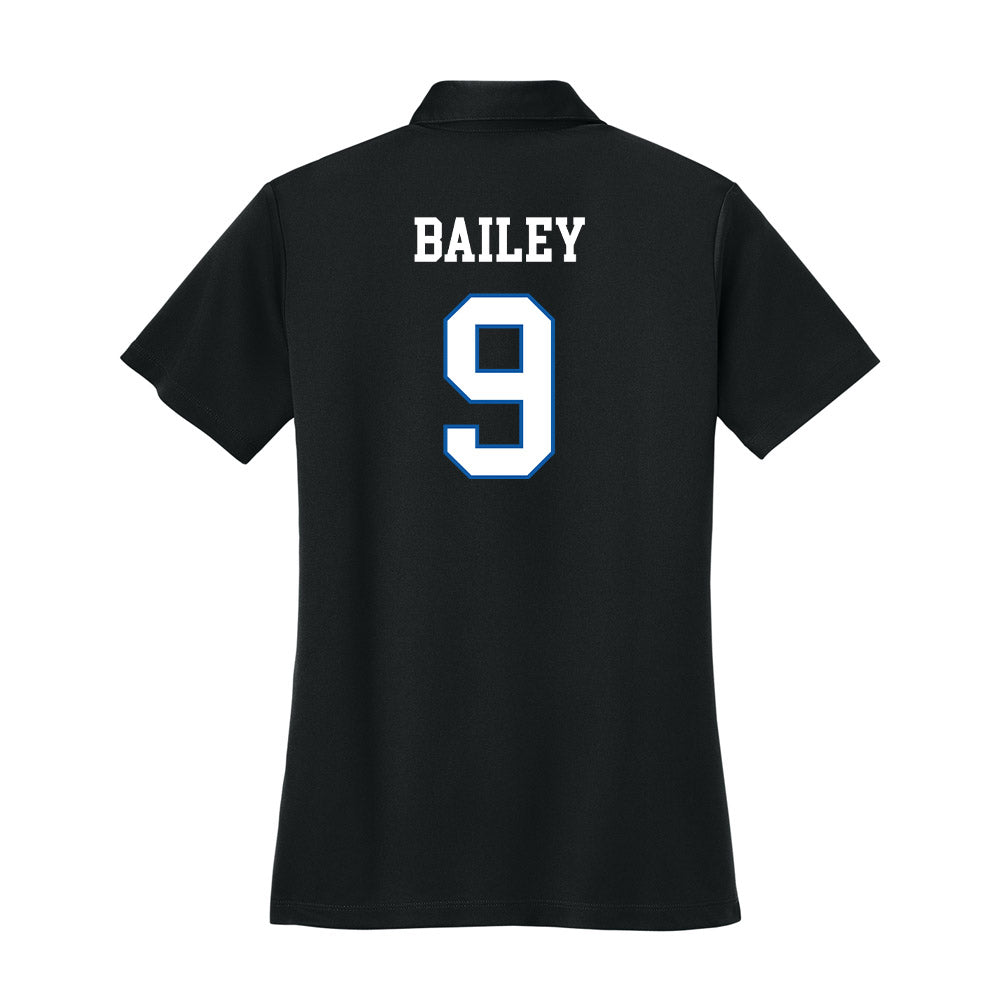 UNC Asheville - NCAA Men's Basketball : Ian Bailey - Women's Activewear Polo Shirt-1