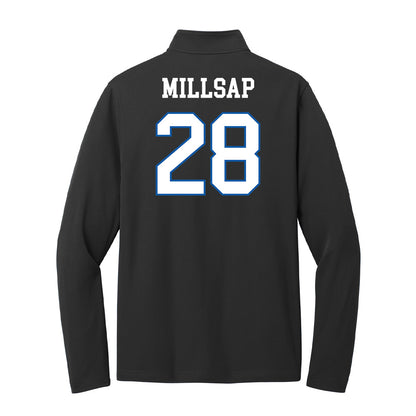 UNC Asheville - NCAA Baseball : Gunner Millsap - Lightweight Quarter Zip Jacket-1