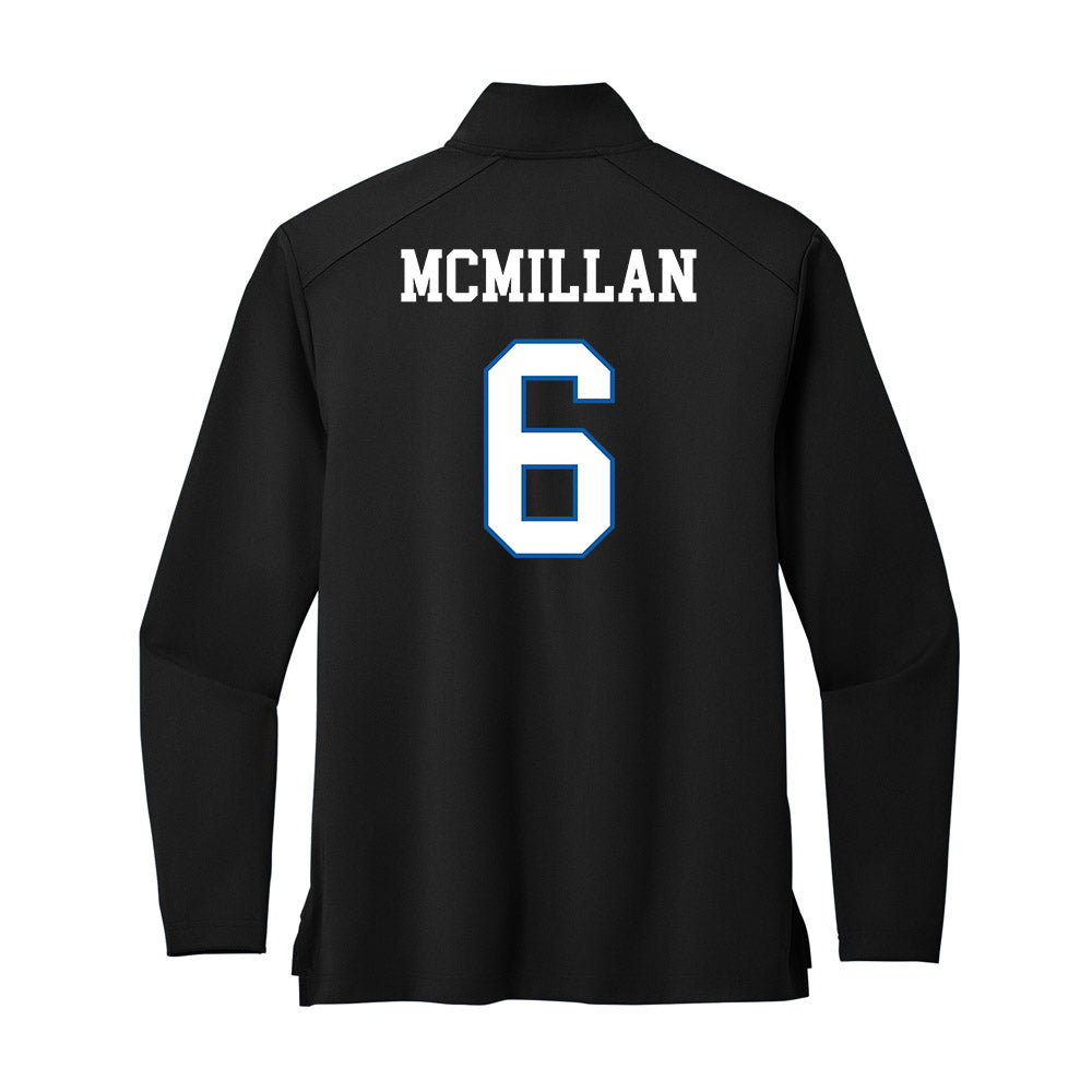 UNC Asheville - NCAA Women's Basketball : Kristen McMillan - Premium Quarter Zip Jacket-1