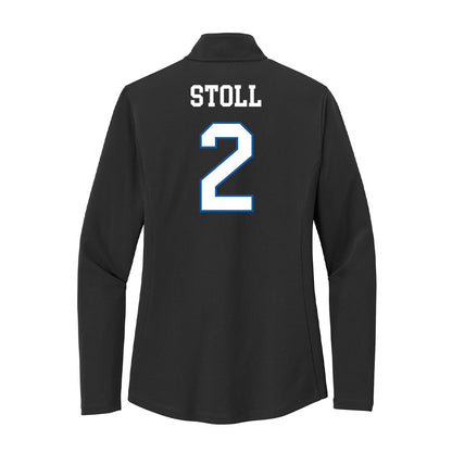 UNC Asheville - NCAA Women's Soccer : Campbell Stoll - Women's Lightweight Quarter Zip Jacket-1