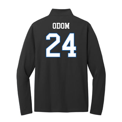 UNC Asheville - NCAA Women's Basketball : Clementina Odom - Lightweight Quarter Zip Jacket-1