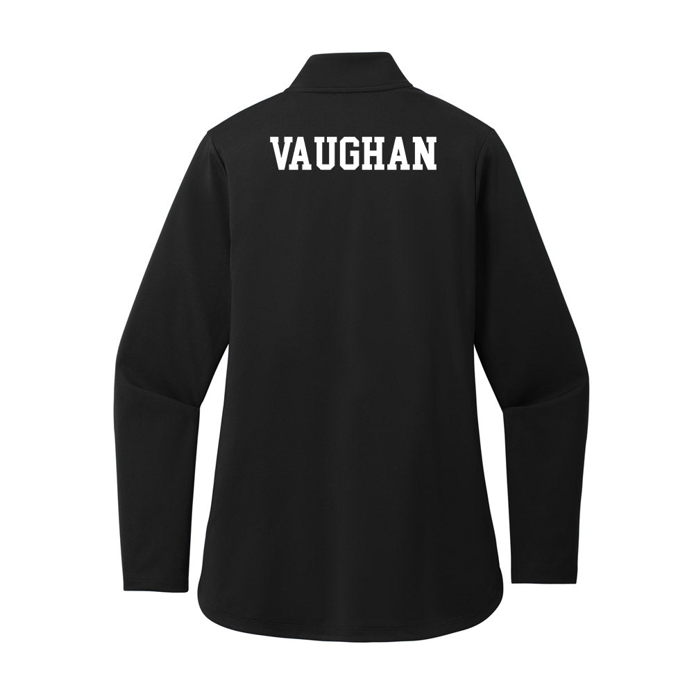 UNC Asheville - NCAA Women's Track & Field : Alexis Vaughan - Women's Premium Quarter Zip Jacket-1