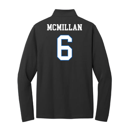 UNC Asheville - NCAA Women's Basketball : Kristen McMillan - Lightweight Quarter Zip Jacket-1