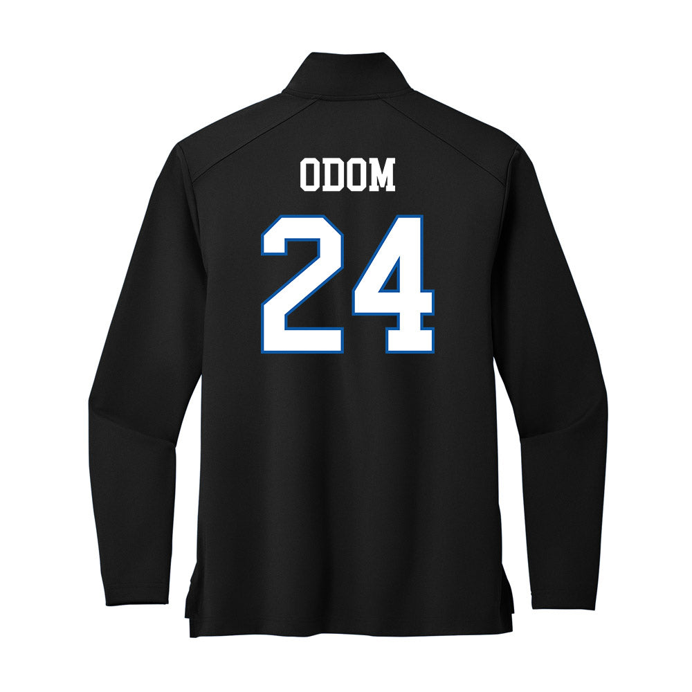 UNC Asheville - NCAA Women's Basketball : Clementina Odom - Premium Quarter Zip Jacket-1