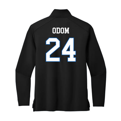UNC Asheville - NCAA Women's Basketball : Clementina Odom - Premium Quarter Zip Jacket-1