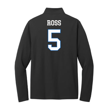 UNC Asheville - NCAA Women's Basketball : Sophia Ross - Lightweight Quarter Zip Jacket-1