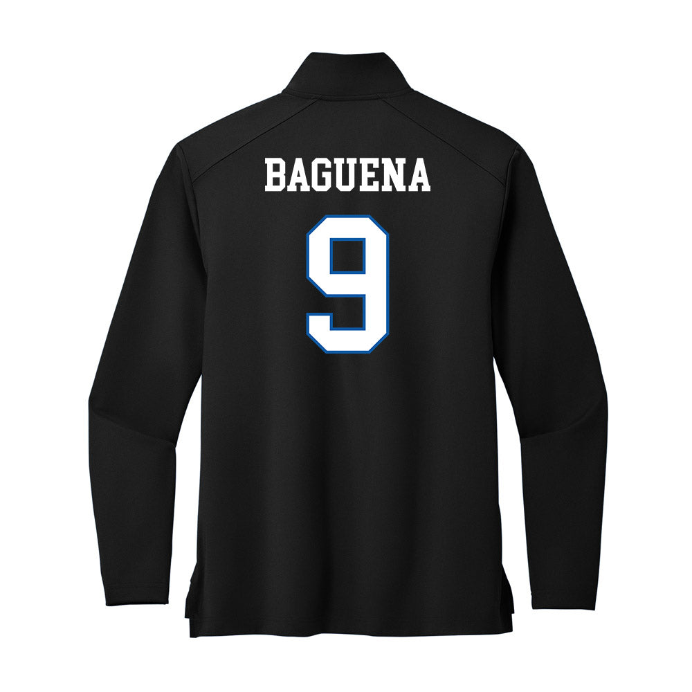 UNC Asheville - NCAA Men's Soccer : Sergio Baguena - Premium Quarter Zip Jacket-1