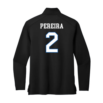 UNC Asheville - NCAA Baseball : Jake Pereira - Premium Quarter Zip Jacket-1