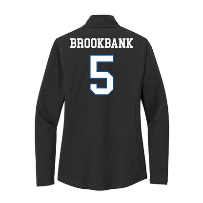 UNC Asheville - NCAA Women's Volleyball : Addie Brookbank - Women's Lightweight Quarter Zip Jacket-1