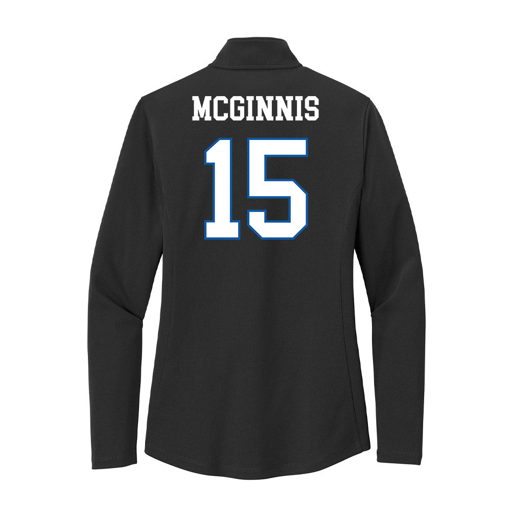 UNC Asheville - NCAA Baseball : Coleman McGinnis - Women's Lightweight Quarter Zip Jacket-1