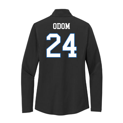 UNC Asheville - NCAA Women's Basketball : Clementina Odom - Women's Lightweight Quarter Zip Jacket-1