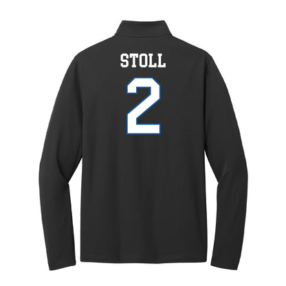 UNC Asheville - NCAA Women's Soccer : Campbell Stoll - Lightweight Quarter Zip Jacket-1