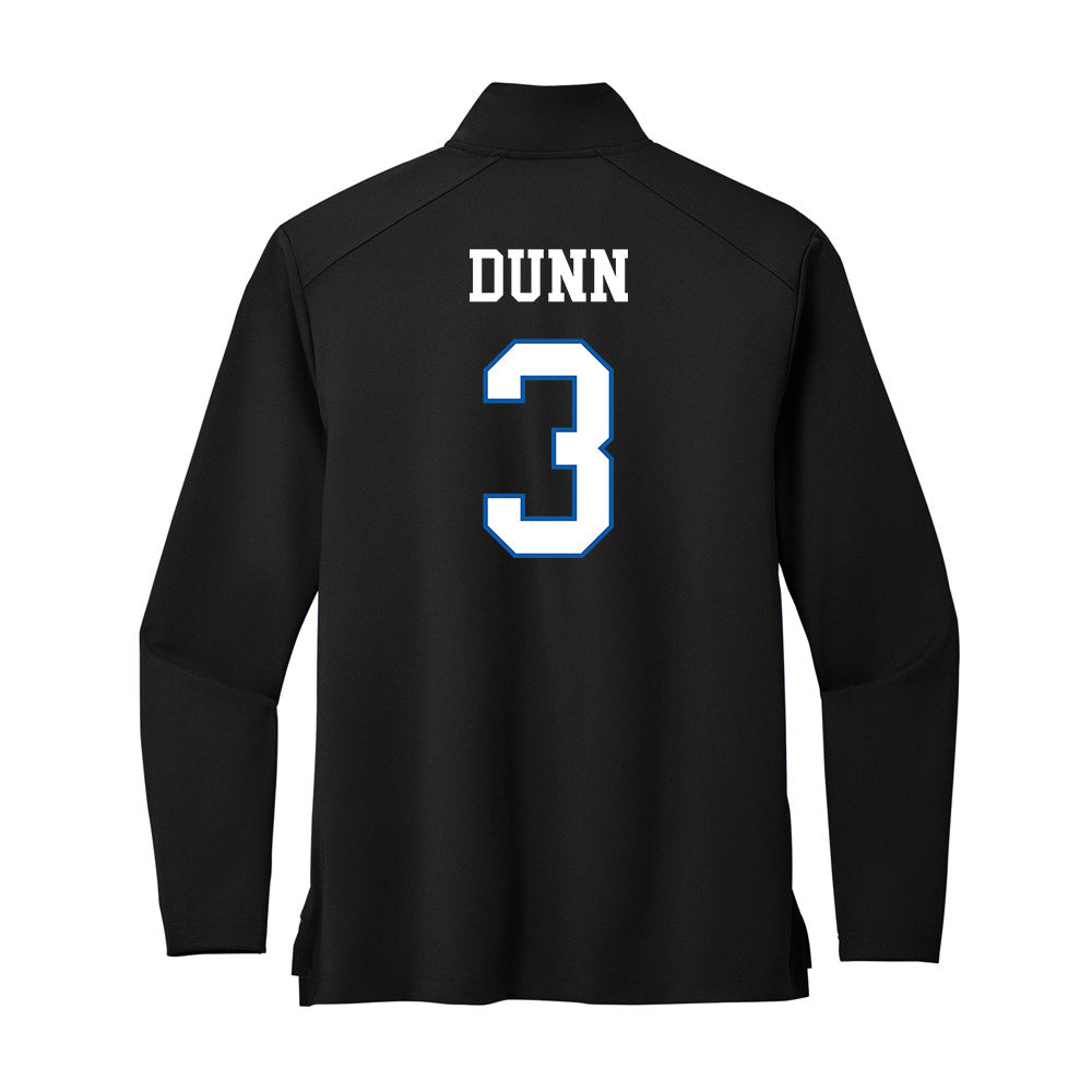 UNC Asheville - NCAA Men's Basketball : Khayri Dunn - Premium Quarter Zip Jacket-1