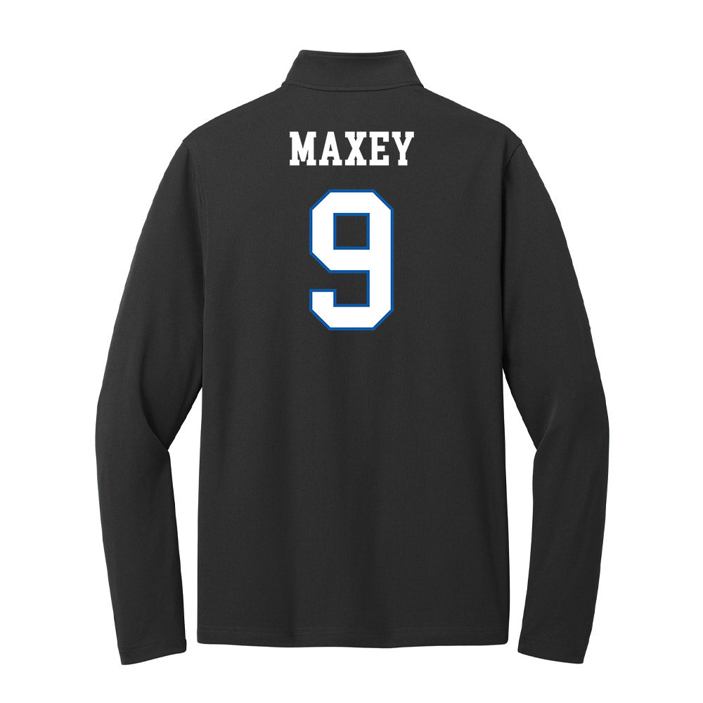 UNC Asheville - NCAA Women's Basketball : Dyanna Maxey - Lightweight Quarter Zip Jacket-1