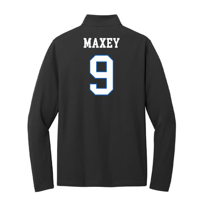 UNC Asheville - NCAA Women's Basketball : Dyanna Maxey - Lightweight Quarter Zip Jacket-1