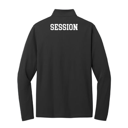 UNC Asheville - NCAA Men's Track & Field : Shemarr Session - Lightweight Quarter Zip Jacket-1