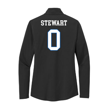 UNC Asheville - NCAA Women's Tennis : Keira Stewart - Women's Lightweight Quarter Zip Jacket-1