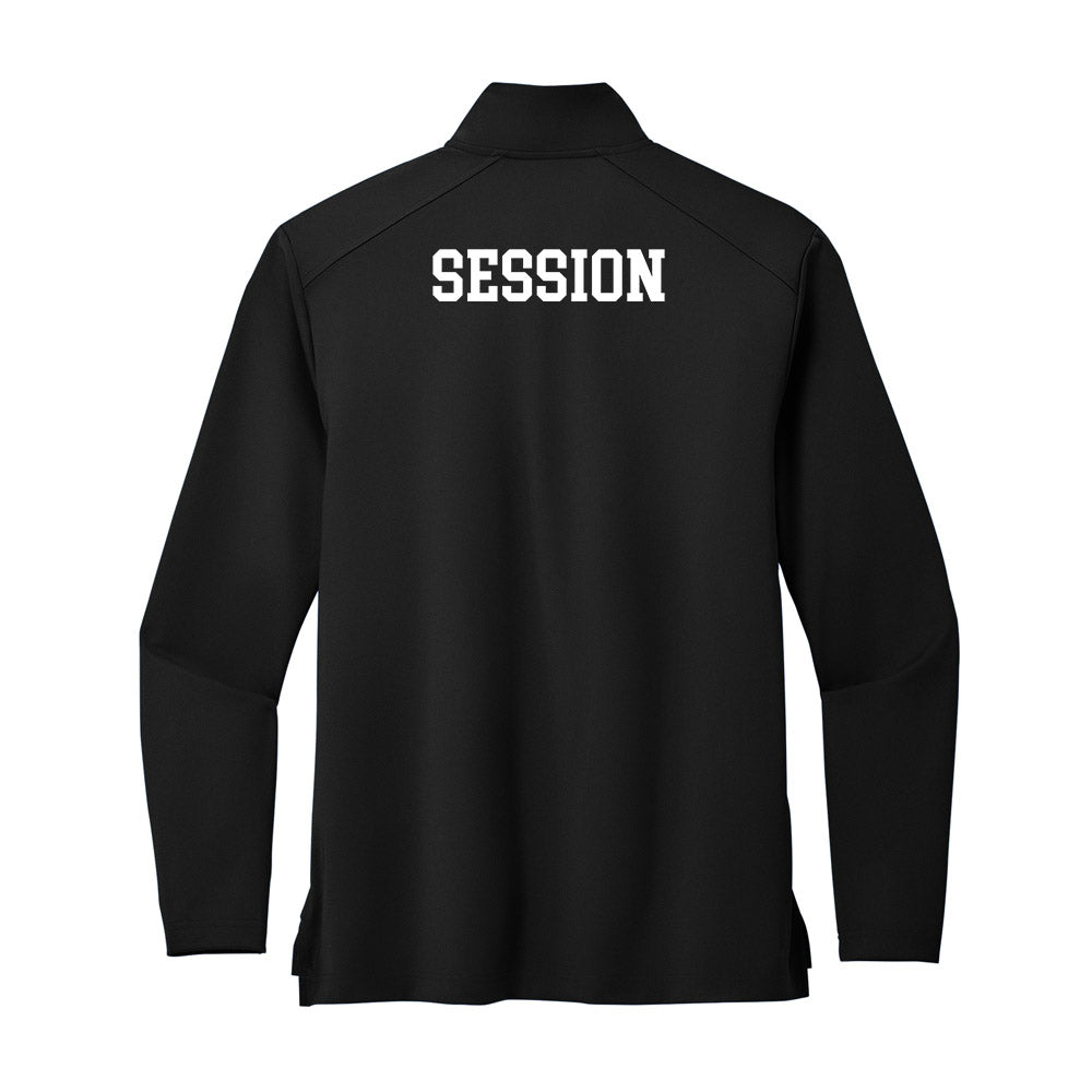 UNC Asheville - NCAA Men's Track & Field : Shemarr Session - Premium Quarter Zip Jacket-1