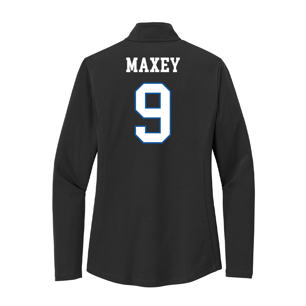 UNC Asheville - NCAA Women's Basketball : Dyanna Maxey - Women's Lightweight Quarter Zip Jacket-1