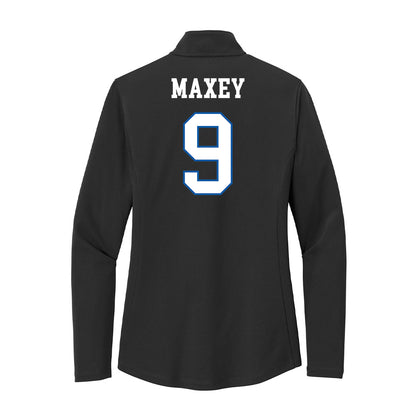 UNC Asheville - NCAA Women's Basketball : Dyanna Maxey - Women's Lightweight Quarter Zip Jacket-1