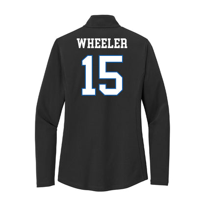 UNC Asheville - NCAA Women's Soccer : Karys Wheeler - Women's Lightweight Quarter Zip Jacket-1