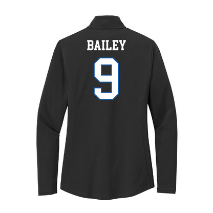 UNC Asheville - NCAA Men's Basketball : Ian Bailey - Women's Lightweight Quarter Zip Jacket-1