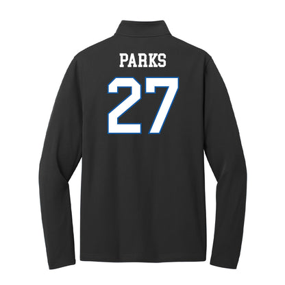 UNC Asheville - NCAA Baseball : Tyler Parks - Lightweight Quarter Zip Jacket-1
